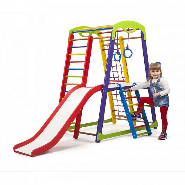 Детский спортивный игровой комплекс Baby Sport SB Кроха №1 Дерево Разноцветный 132х85х150 см (Plus 2)
Детский спортивный игровой комплекс Baby Sport SB Кроха №1 Дерево Разноцветный 132х85х150 см (Plus 2)