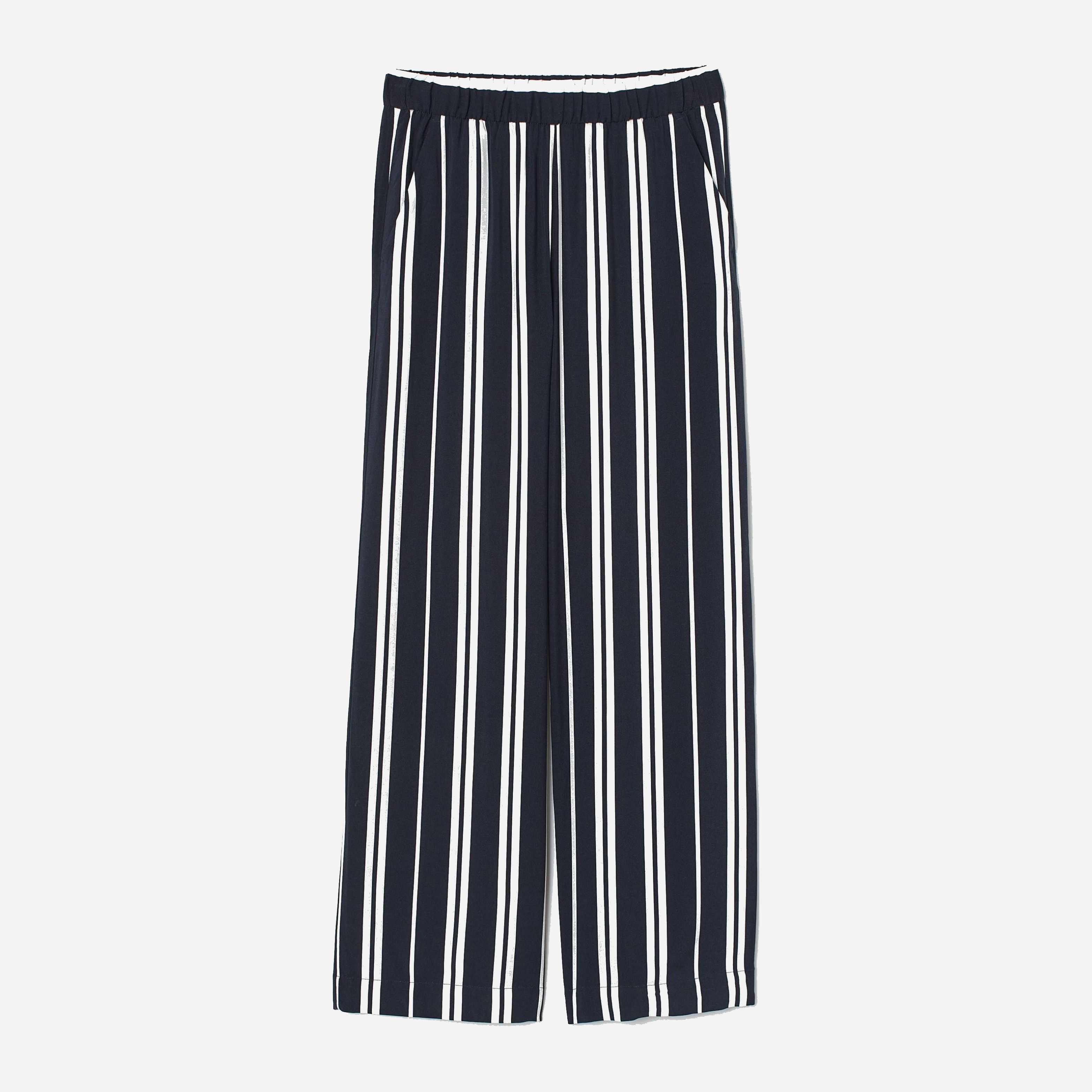Брюки H&M 6972019 34 Темно-синие