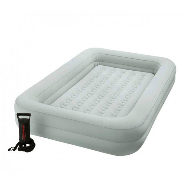Надувная детская кровать Intex 66810 Cozy Kids с ручным насосом (107х168х25) бежевая (it-66810)
Надувная детская кровать Intex 66810 Cozy Kids с ручным насосом (107х168х25) бежевая (it-66810)