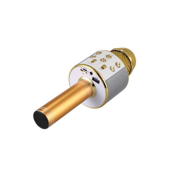 Детский Bluetooth микрофон-караоке c FM радио, microsd + Колонка Original WSTER WS858 Gold с изменением голоса
Детский Bluetooth микрофон-караоке c FM радио, microsd + Колонка Original WSTER WS858 Gold с изменением голоса