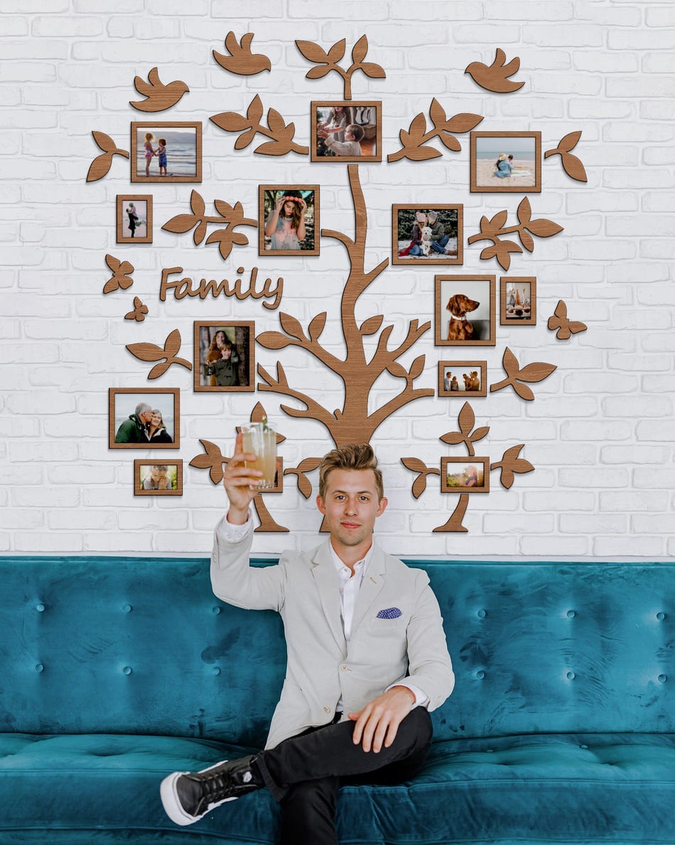 Семейное дерево для фотографий 14 рамок LikeWood Tree With Butterflies S 100 × 100 см Светлый орех
Семейное дерево для фотографий 14 рамок LikeWood Tree With Butterflies S 100 × 100 см Светлый орех