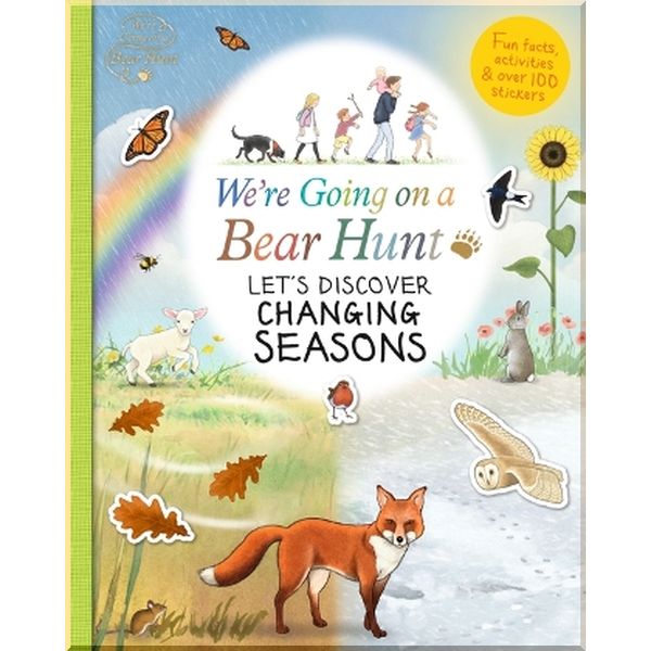 Walker Books We're Going on a Bear Hunt: Let's Discover Changing Seasons. Walker Books. ISBN:9781406391596
Walker Books We're Going on a Bear Hunt: Let's Discover Changing Seasons. Walker Books. ISBN:9781406391596