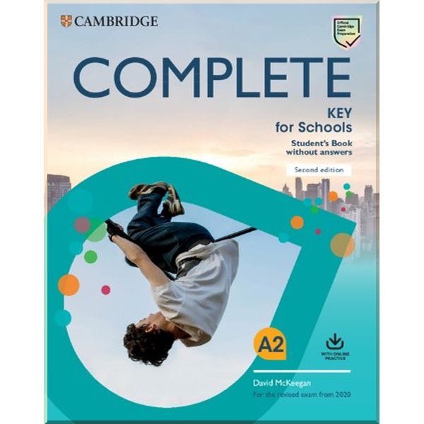 Complete Key for Schools Second Edition Student's Pack (Student's Book without Answers with Online Practice, Workbook without Answers with Audio Download). Cambridge University Press. ISBN:9781108539364
Complete Key for Schools Second Edition Student's Pack (Student's Book without Answers with Online Practice, Workbook without Answers with Audio Download). Cambridge University Press. ISBN:9781108539364