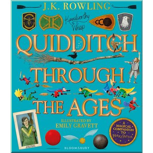 Quidditch Through The Ages (Illustrated Edition). J. K. Rowling, Emily Gravett. ISBN:9781526608123
Quidditch Through The Ages (Illustrated Edition). J. K. Rowling, Emily Gravett. ISBN:9781526608123