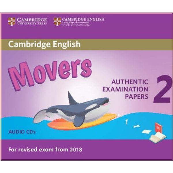 Cambridge English Movers 2 for Revised Exam from 2018 Audio CDs. Cambridge University Press. ISBN:9781316636305
Cambridge English Movers 2 for Revised Exam from 2018 Audio CDs. Cambridge University Press. ISBN:9781316636305