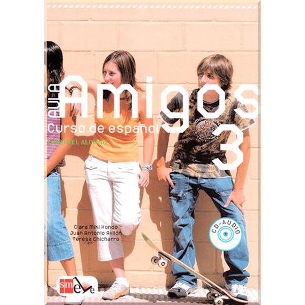 Aula Amigos 3 Libro del alumno con Portfolio el alumno y CD-Audio. Juan Antonio Ayllon, Clara Miki Kondo. ISBN:9788467514025
Aula Amigos 3 Libro del alumno con Portfolio el alumno y CD-Audio. Juan Antonio Ayllon, Clara Miki Kondo. ISBN:9788467514025