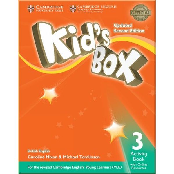 Kid's Box Updated Second Edition 3 Activity Book with Online Resources. Michael Tomlinson, Caroline Nixon. ISBN:9781316628768
Kid's Box Updated Second Edition 3 Activity Book with Online Resources. Michael Tomlinson, Caroline Nixon. ISBN:9781316628768
