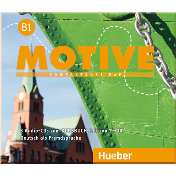 Motive B1 — 3 Audio-CDs zum Kursbuch (Lektion 19-30). Dr. Wilfried Krenn, Dr. Herbert Puchta. ISBN:9783190618828
Motive B1 — 3 Audio-CDs zum Kursbuch (Lektion 19-30). Dr. Wilfried Krenn, Dr. Herbert Puchta. ISBN:9783190618828