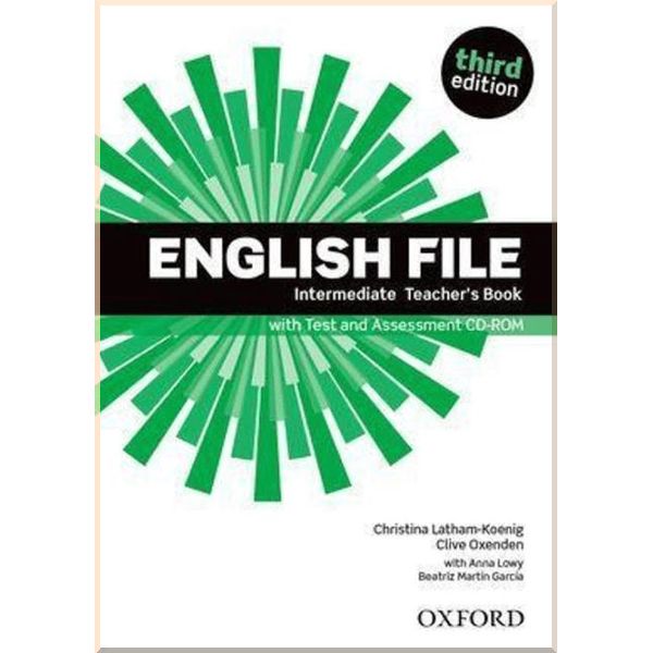 English File Third Edition Intermediate Teacher's Book with Test and Assessment CD-ROM. Christina Latham-Koenig, Clive Oxenden. ISBN:9780194597173
English File Third Edition Intermediate Teacher's Book with Test and Assessment CD-ROM. Christina Latham-Koenig, Clive Oxenden. ISBN:9780194597173