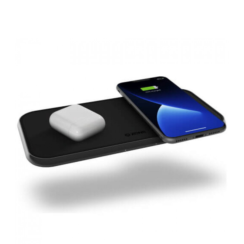 Беспроводное зарядное устройство Zens Dual Aluminium Wireless Charger Black with USB-C 30W PD Wall Charger (ZEDC10B/00)
Беспроводное зарядное устройство Zens Dual Aluminium Wireless Charger Black with USB-C 30W PD Wall Charger (ZEDC10B/00)