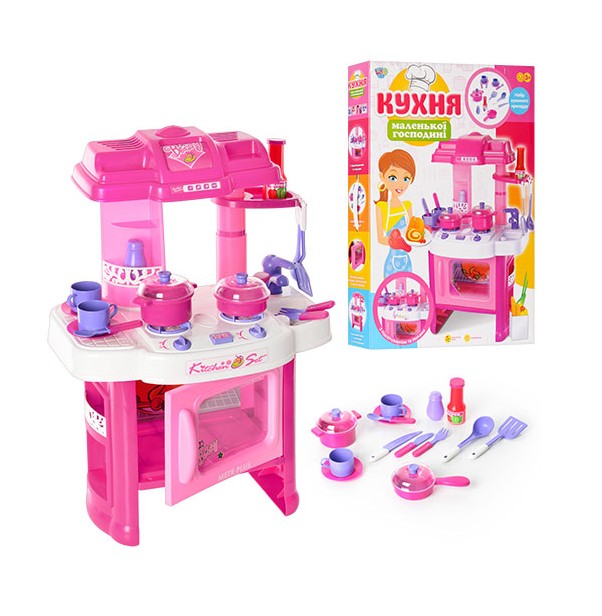 Игровой набор Детская Кухня Limo Toy маленькая хозяйка посудка духовка звук свет Розовый
Игровой набор Детская Кухня Limo Toy маленькая хозяйка посудка духовка звук свет Розовый