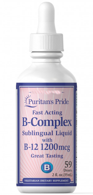 Витамины и минералы Puritans Pride Vitamin B-Complex Sublingual Liquid with Vitamin B-12 59 мл (445188)
Витамины и минералы Puritans Pride Vitamin B-Complex Sublingual Liquid with Vitamin B-12 59 мл (445188)