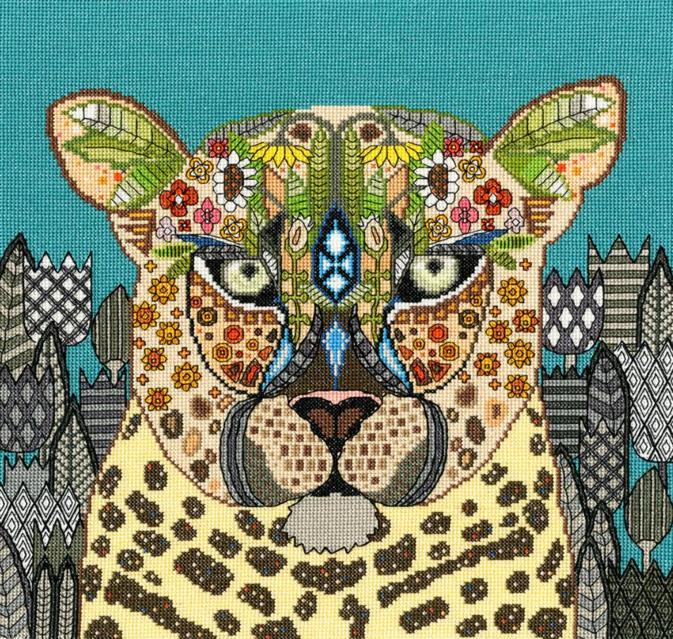 Набор для вышивания крестом Jewelled Leopard Украшенный драгоценностями леопард XSTU2 Bothy Threads
Набор для вышивания крестом Jewelled Leopard Украшенный драгоценностями леопард XSTU2 Bothy Threads