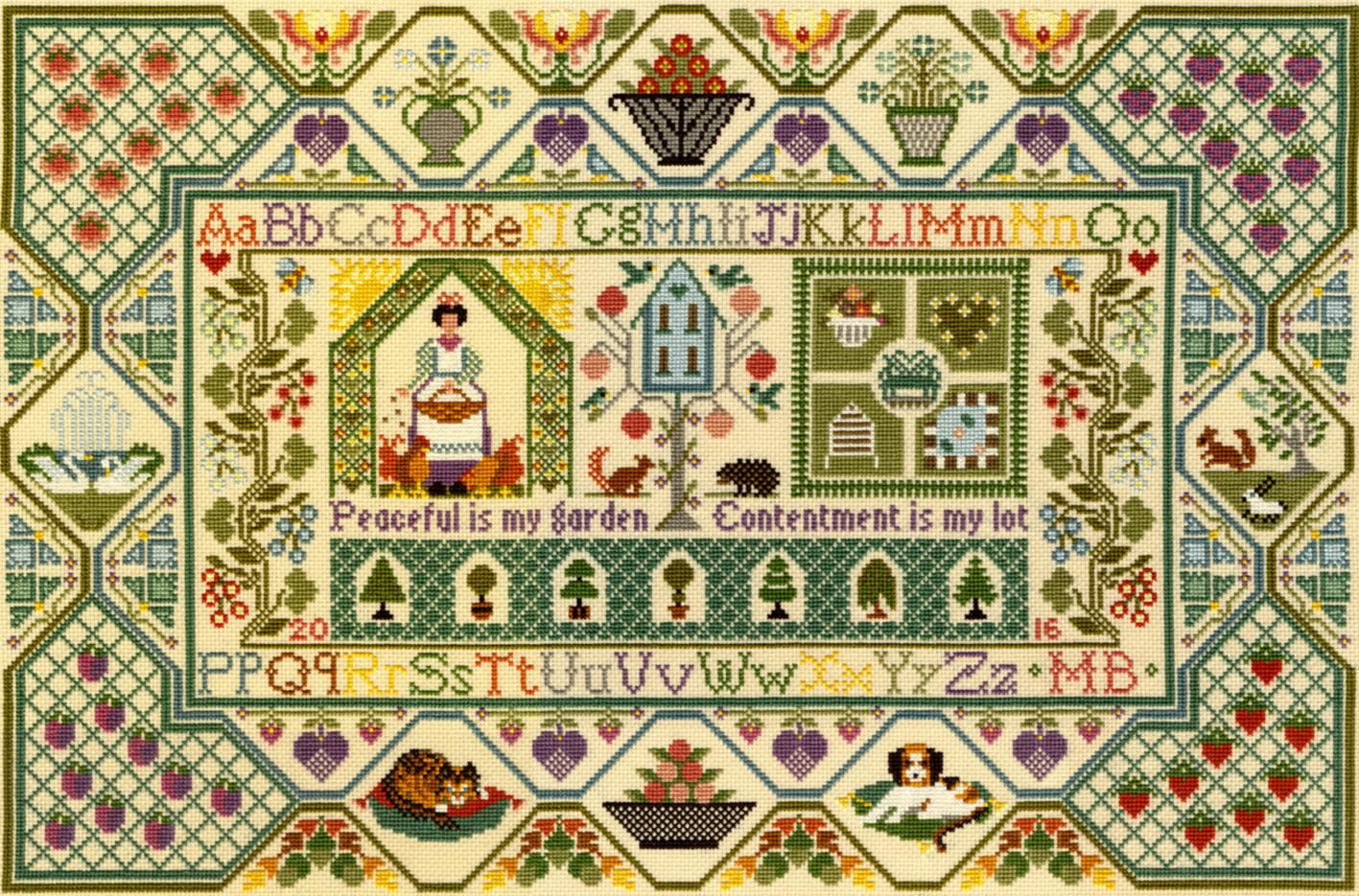 Набор для вышивания крестом Peaceful Garden Мирный сад Bothy Threads XS11
Набор для вышивания крестом Peaceful Garden Мирный сад Bothy Threads XS11