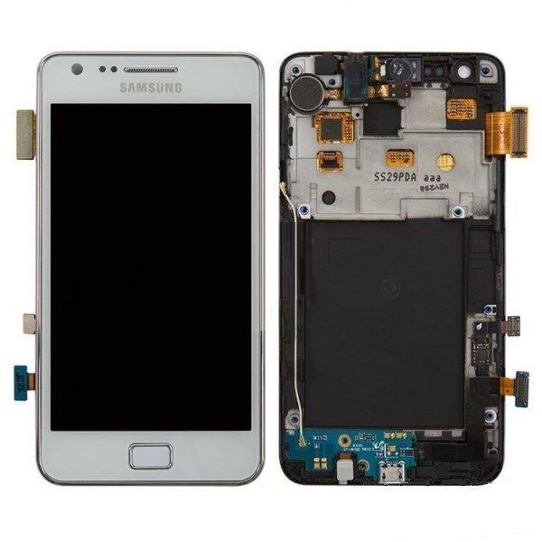 Дисплей для мобильного телефона Samsung i9100, Galaxy S2, белый, с тачскрином, ORIG
Дисплей для мобильного телефона Samsung i9100, Galaxy S2, белый, с тачскрином, ORIG