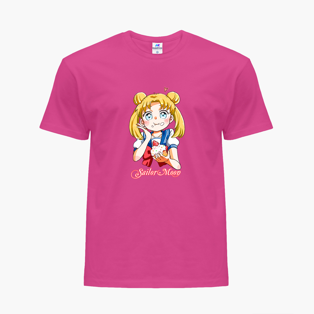 Детская футболка для девочек Сейлор Мун (Sailor Moon) (25186-2917-68) 122-128 см Хлопок Темно-розовый
Детская футболка для девочек Сейлор Мун (Sailor Moon) (25186-2917-68) 122-128 см Хлопок Темно-розовый