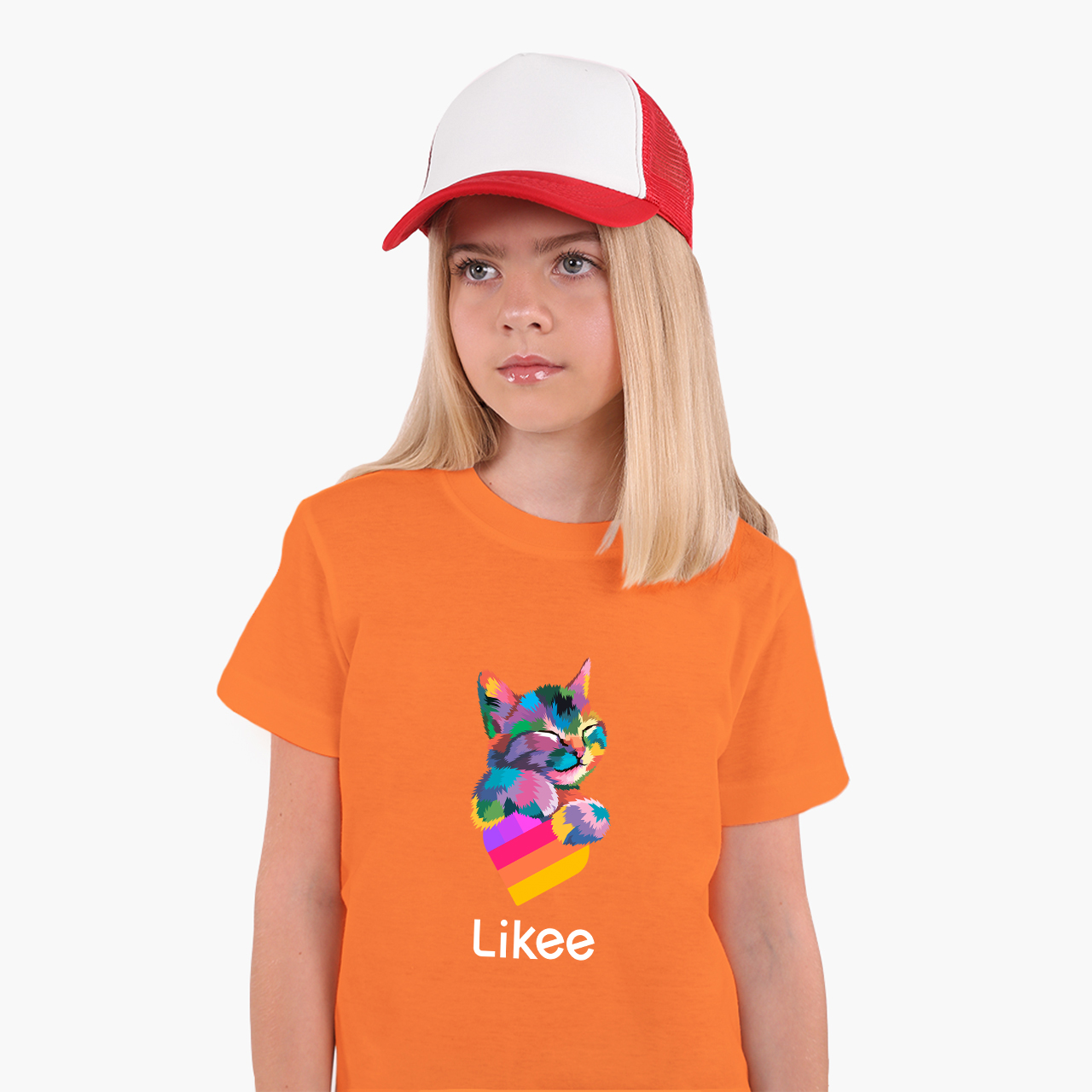 Детская футболка для девочек Лайк (Likee) (25186-1040-52) 134-140 см Хлопок Оранжевый
Детская футболка для девочек Лайк (Likee) (25186-1040-52) 134-140 см Хлопок Оранжевый