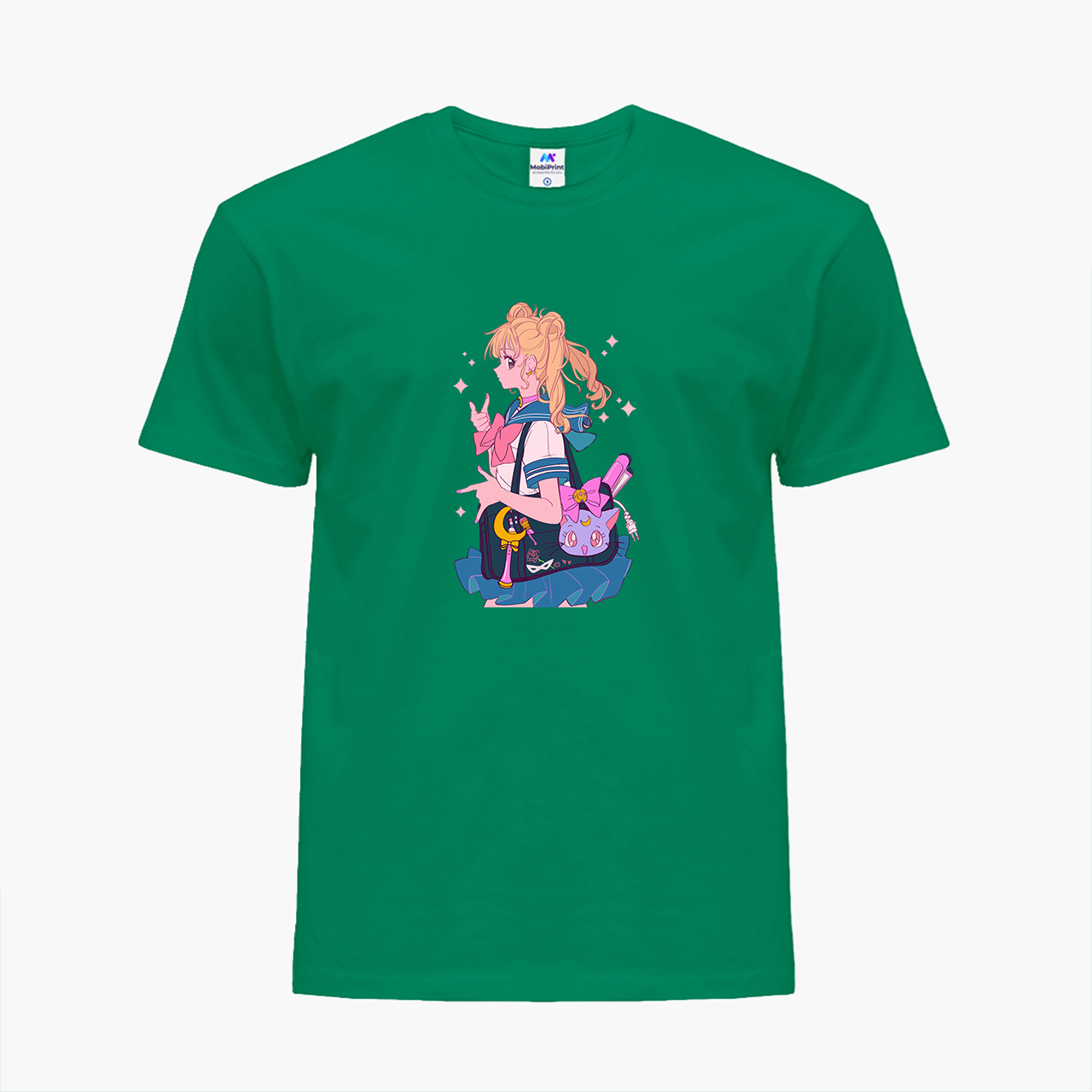 Детская футболка для девочек Сейлор Мун (Sailor Moon) (25186-2910-77) 158-164 см Хлопок Темно-зеленый
Детская футболка для девочек Сейлор Мун (Sailor Moon) (25186-2910-77) 158-164 см Хлопок Темно-зеленый