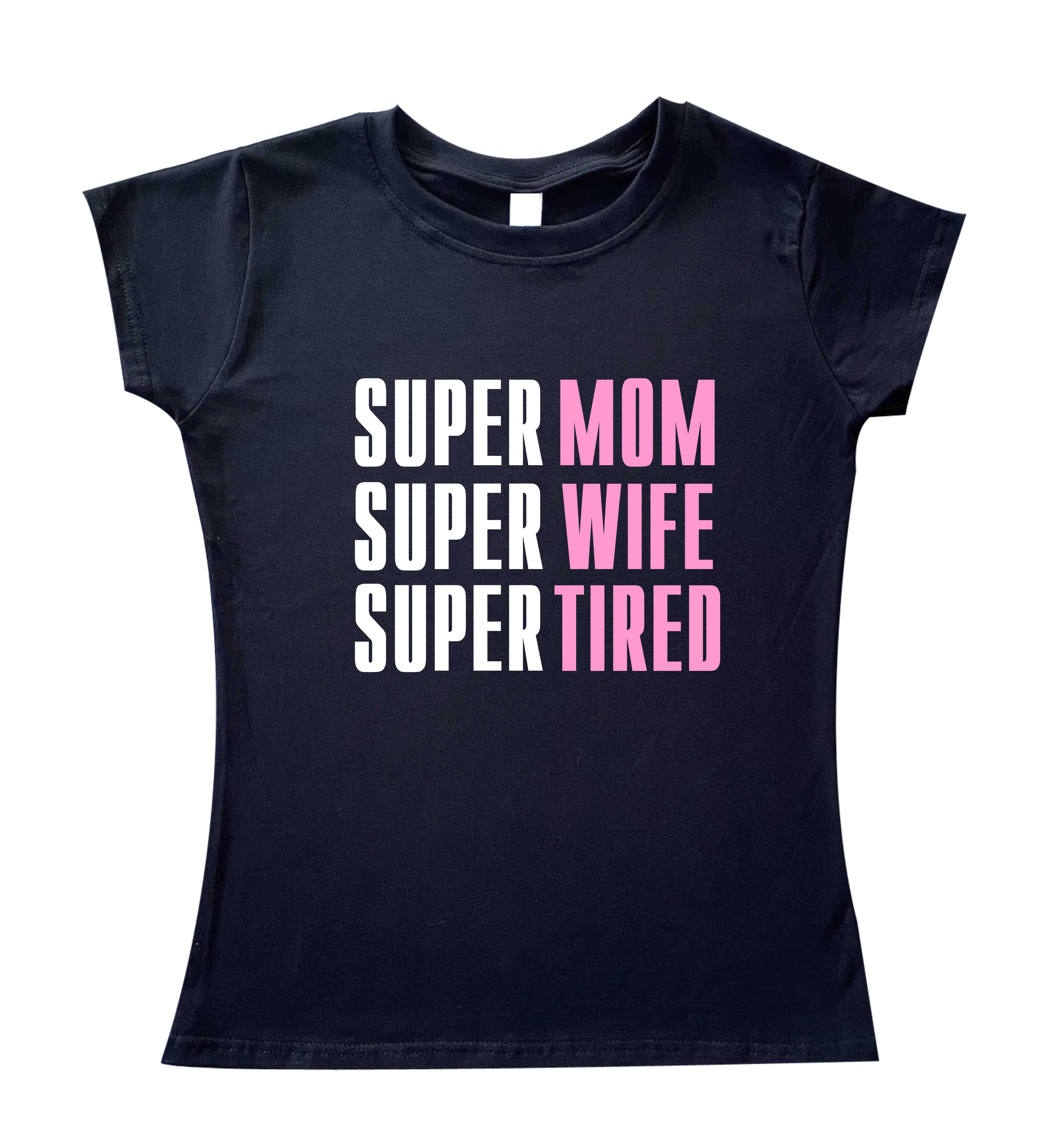 Футболка женская Спиногрыз Super mom super wife super tired СПИ533 черный, Футболка женская Спиногрыз Super mom super wife super tired СПИ533 черный S
Футболка женская Спиногрыз Super mom super wife super tired СПИ533 черный, Футболка женская Спиногрыз Super mom super wife super tired СПИ533 черный S