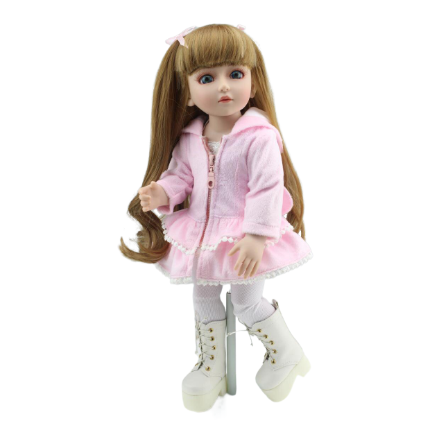 Кукла Реборн BJD Злата шарнирная с роскошными волосами, силиконовая 45см (360) 
Кукла Реборн BJD Злата шарнирная с роскошными волосами, силиконовая 45см (360)