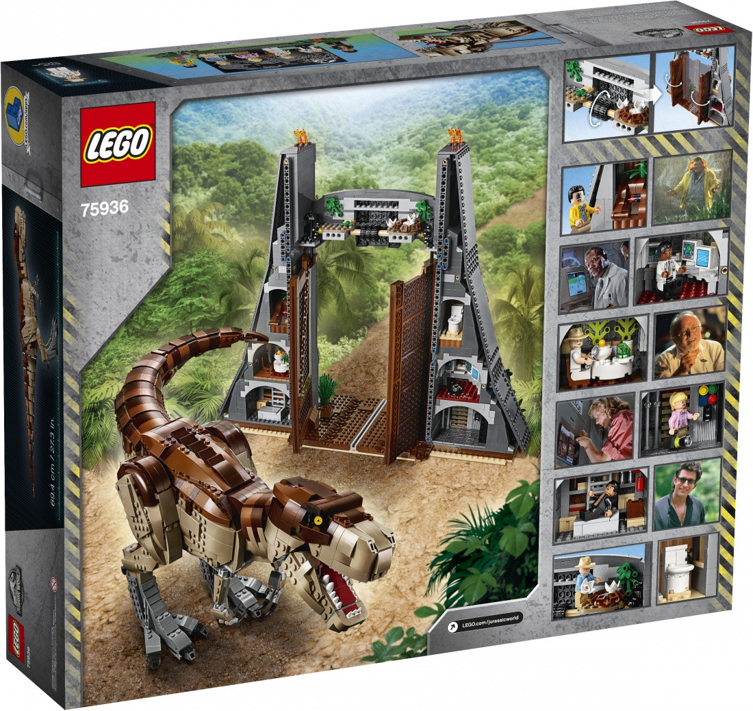 Конструктор LEGO Jurassic World Парк Юрского периода: ярость Ти-Рекса 3120 деталей
Конструктор LEGO Jurassic World Парк Юрского периода: ярость Ти-Рекса 3120 деталей