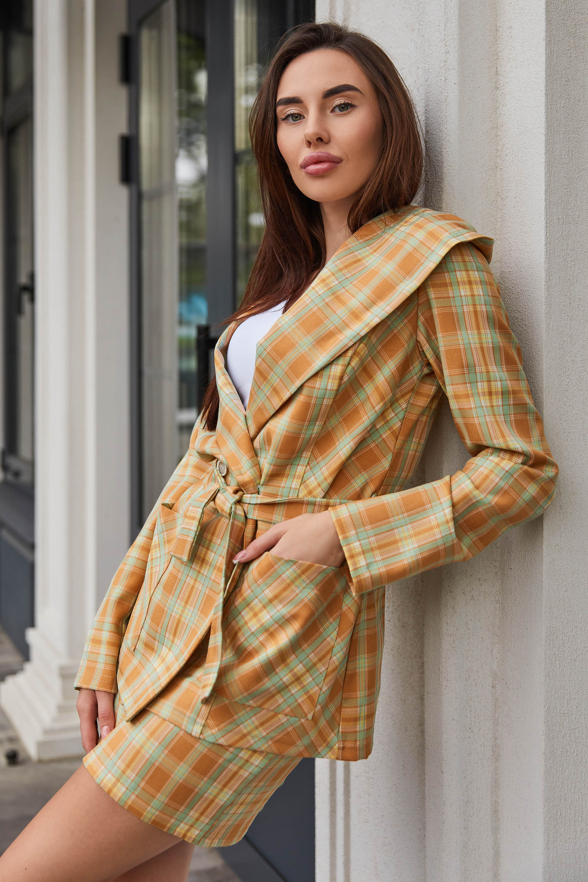 Женский JADONE FASHION костюм с юбкой в клетку Ангелина песочного цвета (Костюм Ангелина песок, Женский JADONE FASHION костюм с юбкой в клетку Ангелина песочного цвета S (Костюм Ангелина песок)
Женский JADONE FASHION костюм с юбкой в клетку Ангелина песочного цвета (Костюм Ангелина песок, Женский JADONE FASHION костюм с юбкой в клетку Ангелина песочного цвета S (Костюм Ангелина песок)