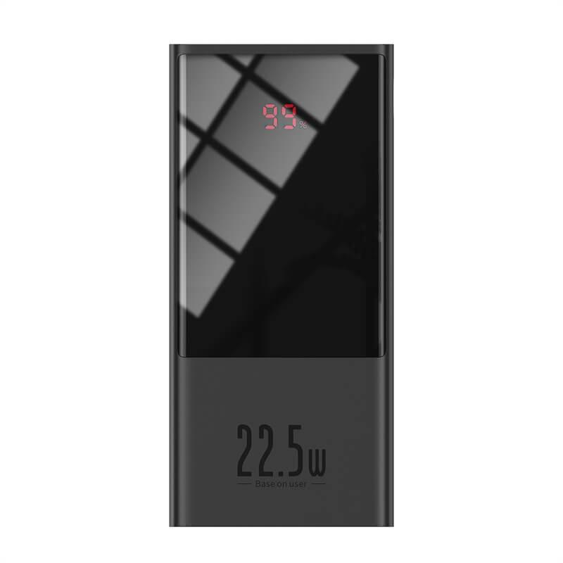 Повербанк Baseus Super mini digital Display power bank 20000mAh |1USB/1Type-C, PD/QC,5A, 22.5W|. Black
Повербанк Baseus Super mini digital Display power bank 20000mAh |1USB/1Type-C, PD/QC,5A, 22.5W|. Black