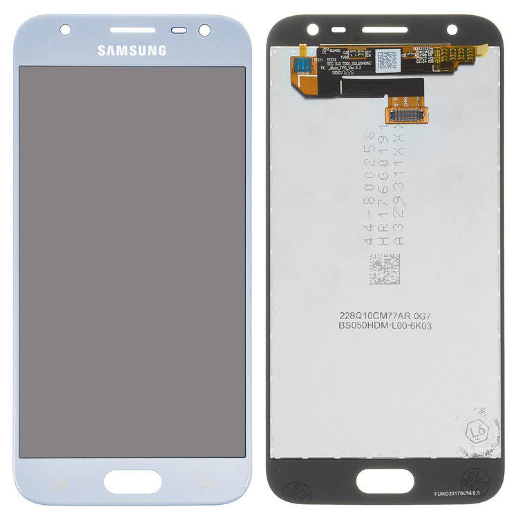 Дисплей для Samsung J330 Galaxy J3 (2017), блакитний, із сенсорним екраном, з регулюванням яскравості, (TFT), Best copy, Сopy
Дисплей для Samsung J330 Galaxy J3 (2017), блакитний, із сенсорним екраном, з регулюванням яскравості, (TFT), Best copy, Сopy