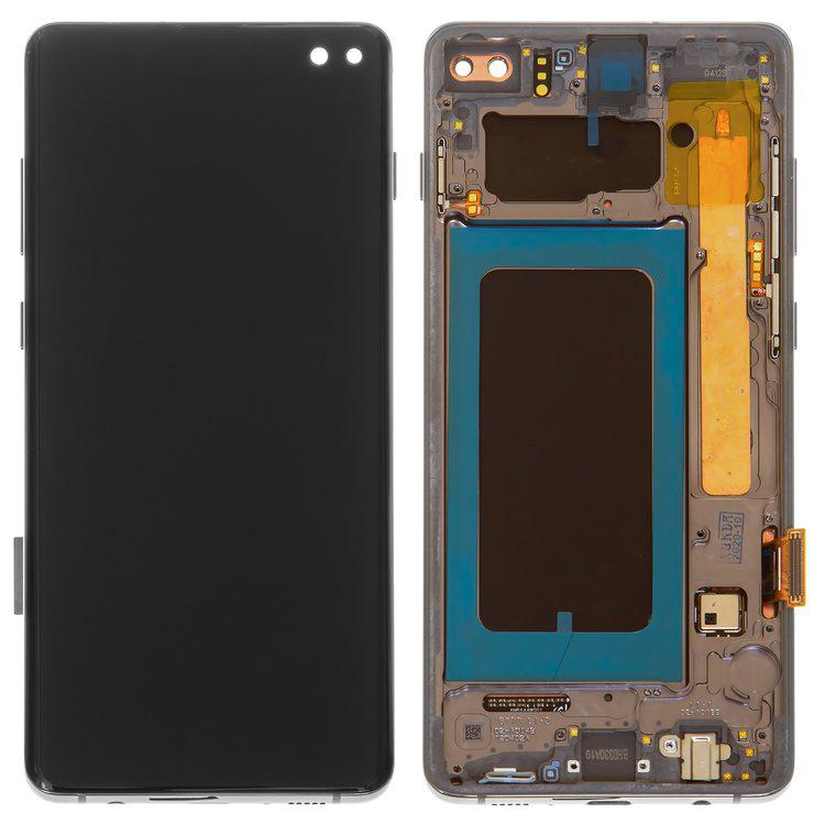 Дисплей для Samsung G975 Galaxy S10 Plus, чорний, із сенсорним екраном, з рамкою, оригінал (переклеєне скло)
Дисплей для Samsung G975 Galaxy S10 Plus, чорний, із сенсорним екраном, з рамкою, оригінал (переклеєне скло)