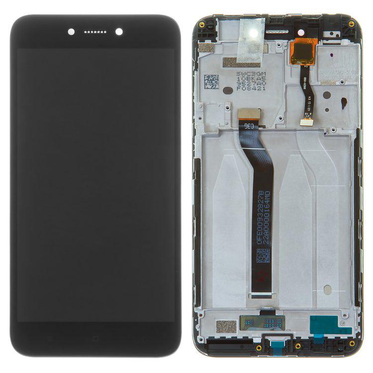 Дисплей для Xiaomi Redmi 5A, Redmi Go, чорний, із сенсорним екраном, з рамкою, Original (PRC), MCG3B, MCI3B, M1903C3GG, M1903C3GH, M1903C3GI
Дисплей для Xiaomi Redmi 5A, Redmi Go, чорний, із сенсорним екраном, з рамкою, Original (PRC), MCG3B, MCI3B, M1903C3GG, M1903C3GH, M1903C3GI