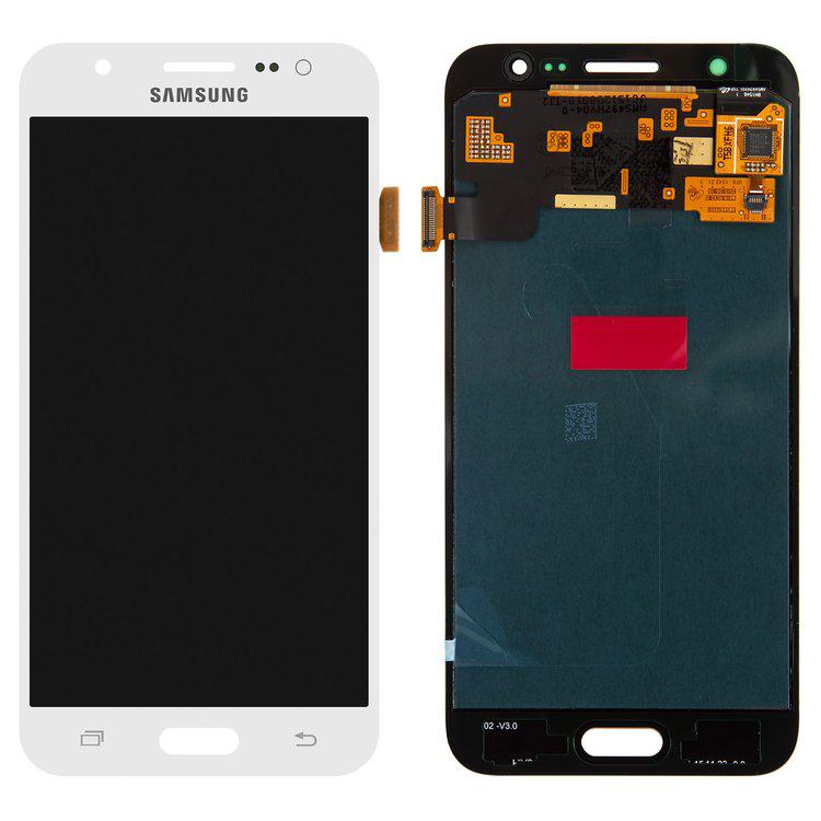 Дисплей для Samsung J500 Galaxy J5, білий, із сенсорним екраном, Original (PRC), original glass
Дисплей для Samsung J500 Galaxy J5, білий, із сенсорним екраном, Original (PRC), original glass
