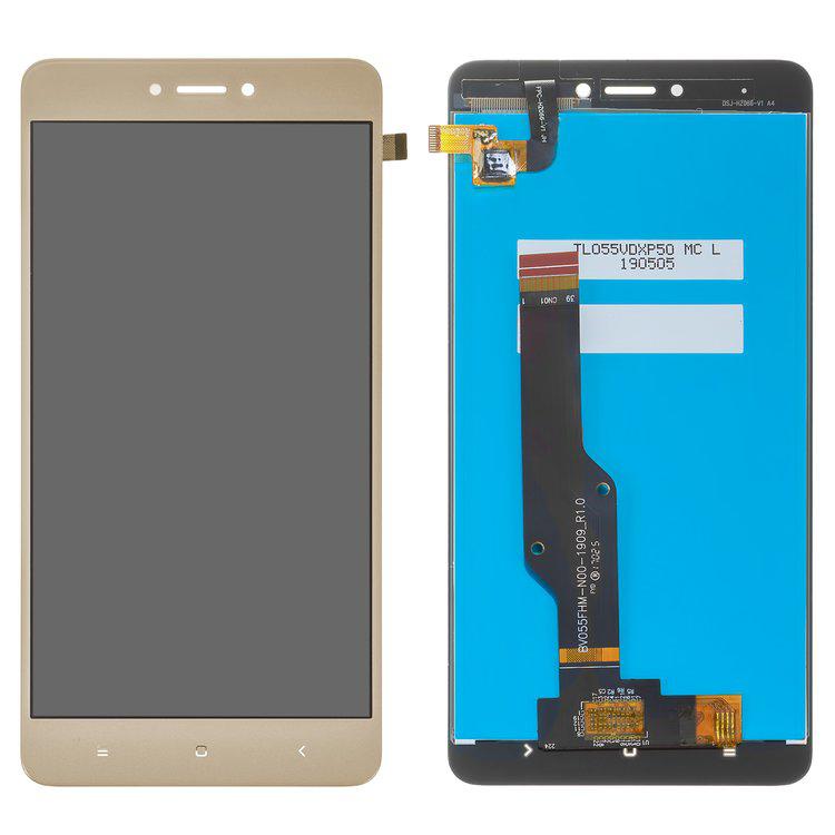 Дисплей для Xiaomi Redmi Note 4X, золотистий, із сенсорним екраном, оригінал (переклеєне скло)
Дисплей для Xiaomi Redmi Note 4X, золотистий, із сенсорним екраном, оригінал (переклеєне скло)