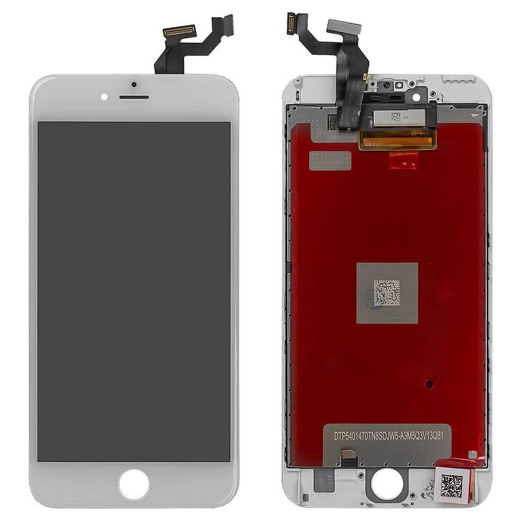 Дисплей для iPhone 6S Plus, білий, із сенсорним екраном, з рамкою, Сopy, AAA, Tianma
Дисплей для iPhone 6S Plus, білий, із сенсорним екраном, з рамкою, Сopy, AAA, Tianma