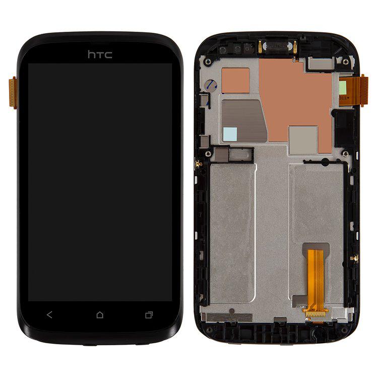 Дисплей для HTC T328w Desire V, чорний, із сенсорним екраном, з передньою панеллю
Дисплей для HTC T328w Desire V, чорний, із сенсорним екраном, з передньою панеллю