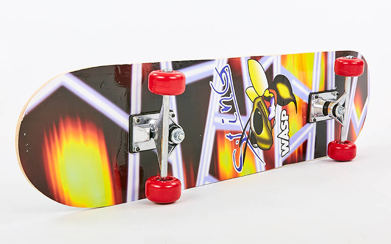 Скейтборд в сборе (роликовая доска) HB025 (колесо-PVC, р-р деки 78х20х1,2см, 608Z)
Скейтборд в сборе (роликовая доска) HB025 (колесо-PVC, р-р деки 78х20х1,2см, 608Z)