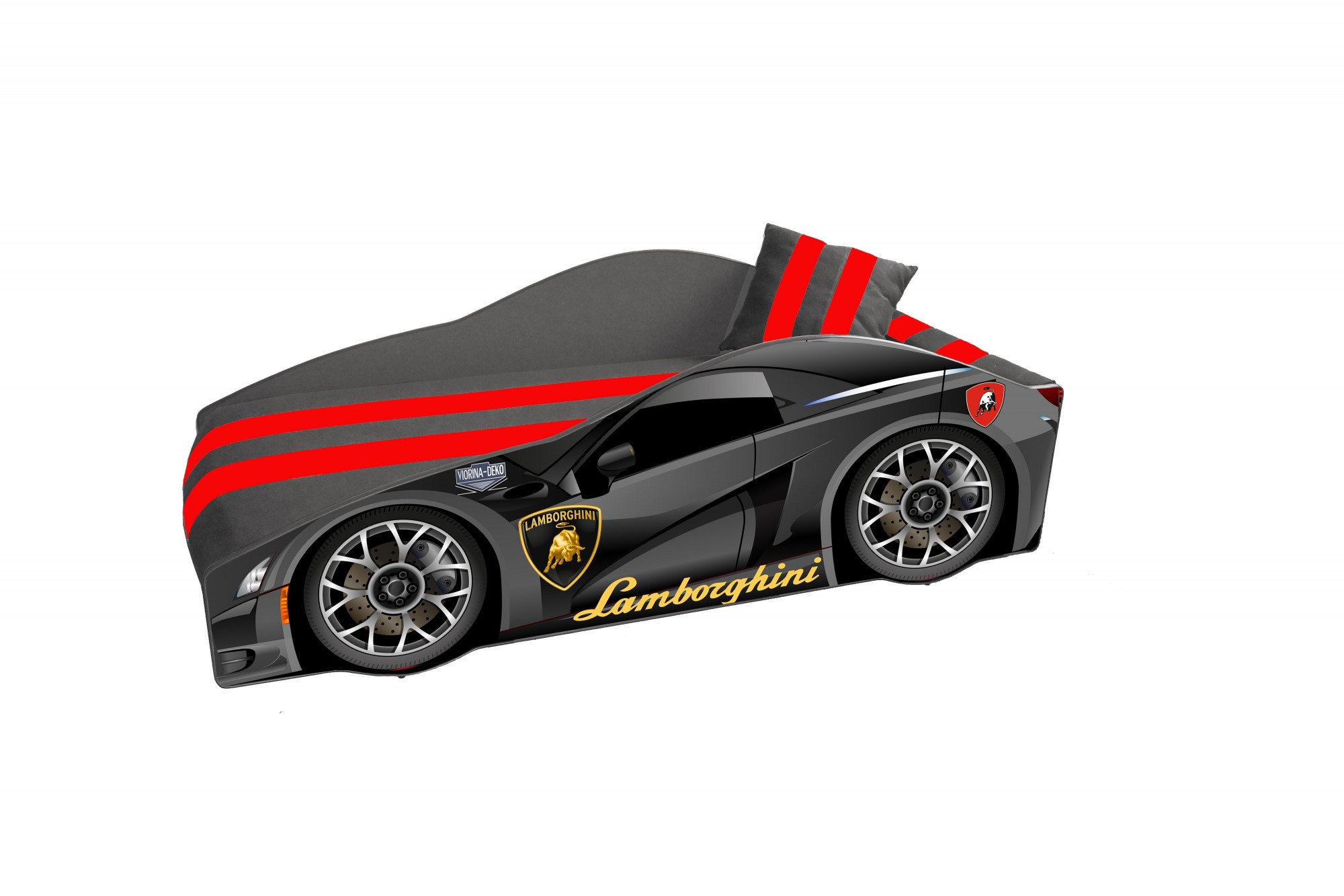 Кровать машина с подъемным механизмом Viorina-Deko Lamborghini элит 70/155 черная
Кровать машина с подъемным механизмом Viorina-Deko Lamborghini элит 70/155 черная