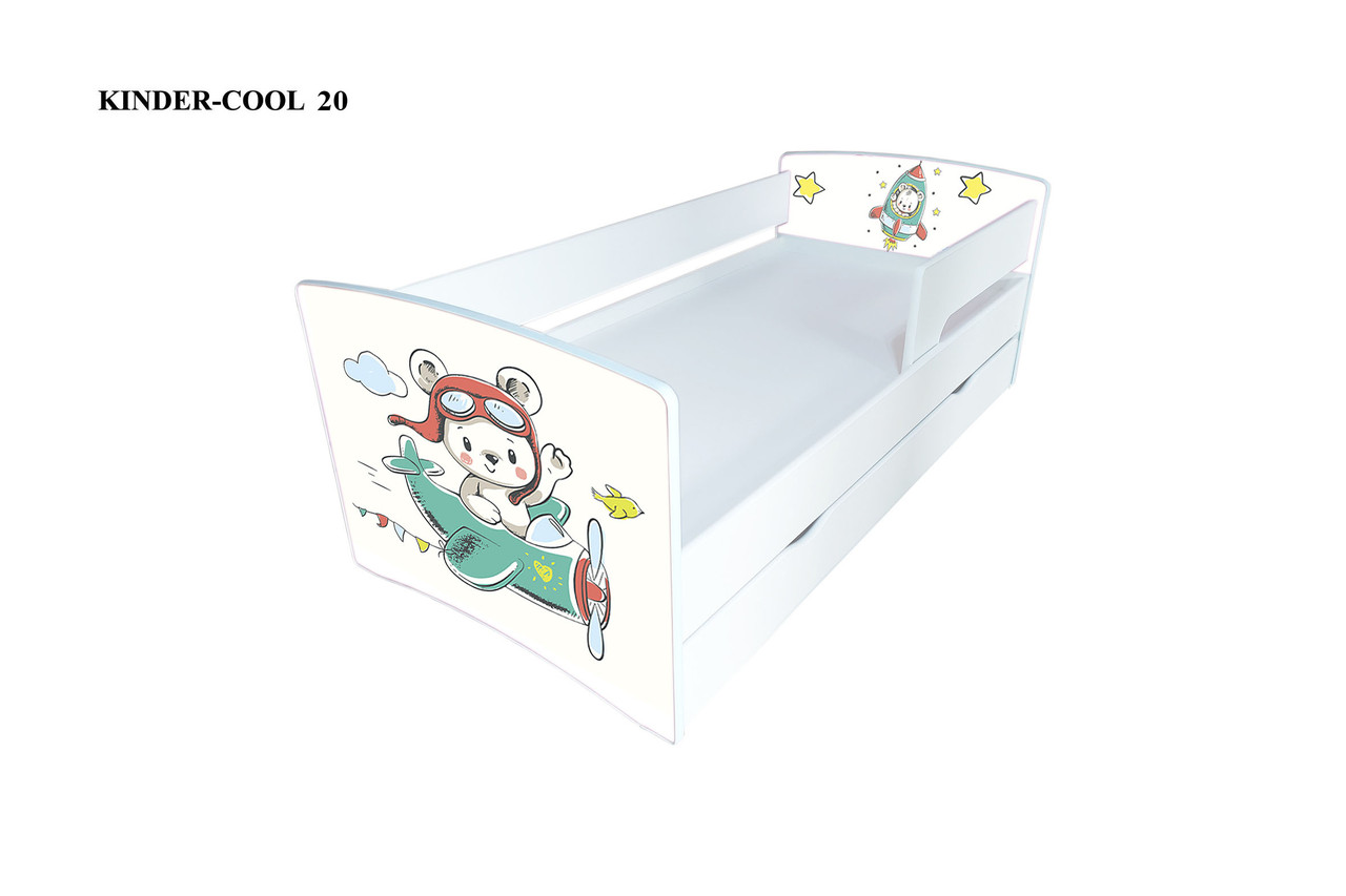 Кровать детская Viorina-Deko Kinder-cool №20 80*170 см с ящиком и бортиком белая
Кровать детская Viorina-Deko Kinder-cool №20 80*170 см с ящиком и бортиком белая