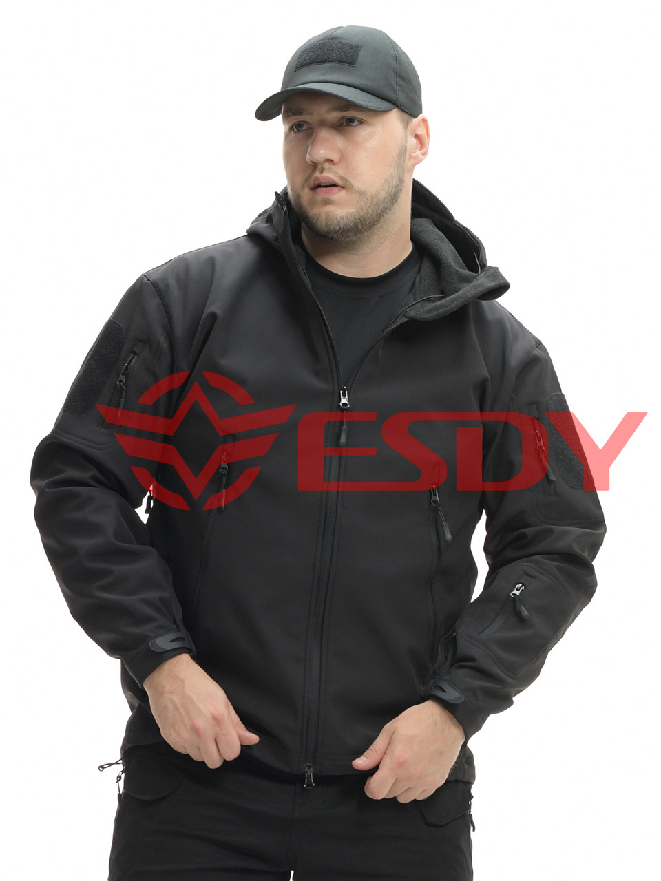 Куртка тактическая Softshell Shark Skin 01. ESDY. Черная, Куртка тактическая Softshell Shark Skin 01. ESDY. Черная S
Куртка тактическая Softshell Shark Skin 01. ESDY. Черная, Куртка тактическая Softshell Shark Skin 01. ESDY. Черная S