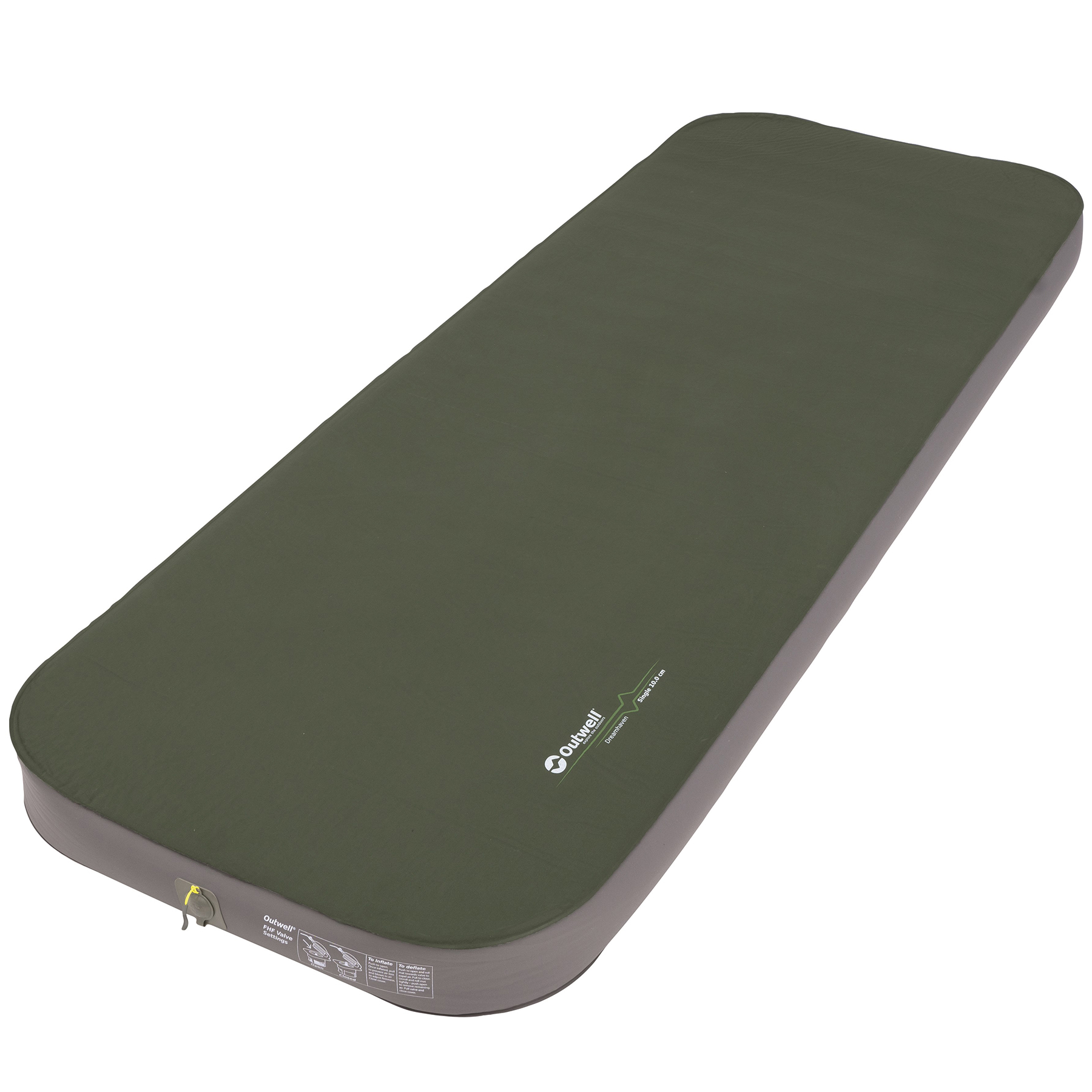 Коврик самонадувающийся Outwell Self-inflating Mat Dreamhaven Single 10 cm Elegant Green (400007)
Коврик самонадувающийся Outwell Self-inflating Mat Dreamhaven Single 10 cm Elegant Green (400007)