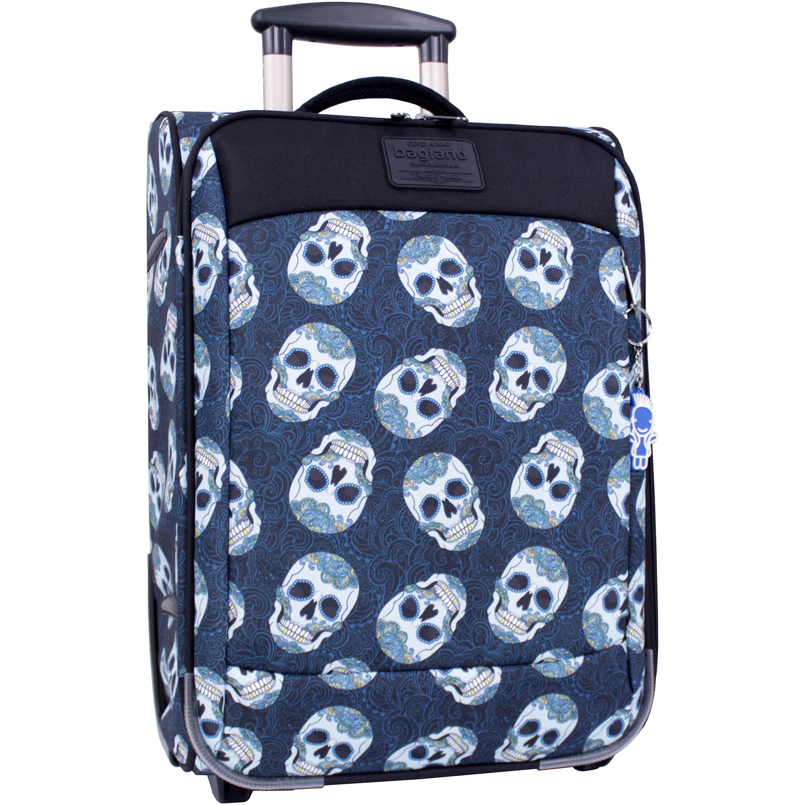 Чемодан для ручной клади Bagland Vichenzo Funny skull, 32 л., 47х33х21 см., (С444-0037666194)
Чемодан для ручной клади Bagland Vichenzo Funny skull, 32 л., 47х33х21 см., (С444-0037666194)