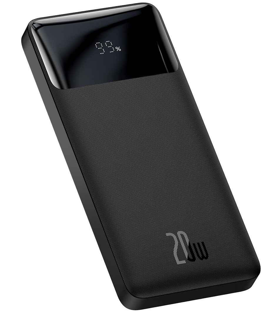УМБ Baseus Bipow Digital Display 10000mAh 20W 3A с технологией QC3.0+PD3.0 2USB+Type-C + Кабель USB to Micro USB Черный
УМБ Baseus Bipow Digital Display 10000mAh 20W 3A с технологией QC3.0+PD3.0 2USB+Type-C + Кабель USB to Micro USB Черный