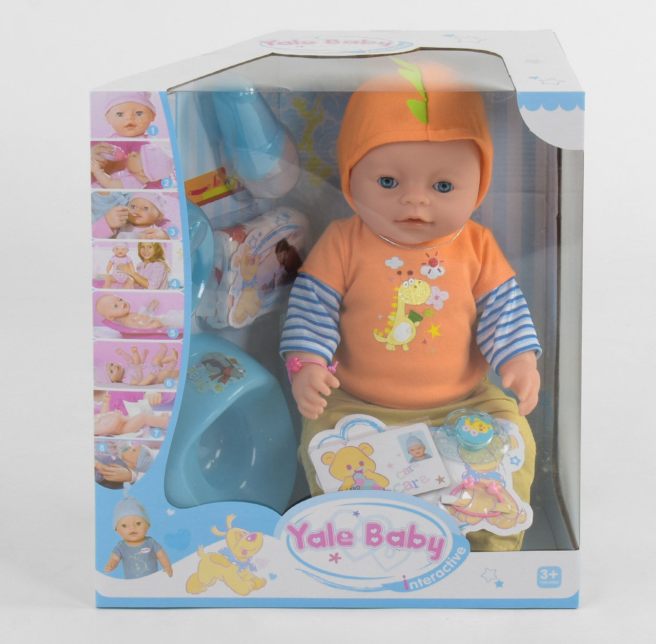 Пупс с аксессуарами мальчик Warm Baby BL 034 E пупс функциональный пьет из бутылочки
Пупс с аксессуарами мальчик Warm Baby BL 034 E пупс функциональный пьет из бутылочки