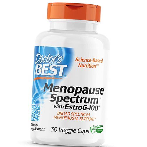 Помощь При Менопаузе, EstroG-100, Menopause Spectrum, Doctor's Best 30вегкапс (71327016)
Помощь При Менопаузе, EstroG-100, Menopause Spectrum, Doctor's Best 30вегкапс (71327016)