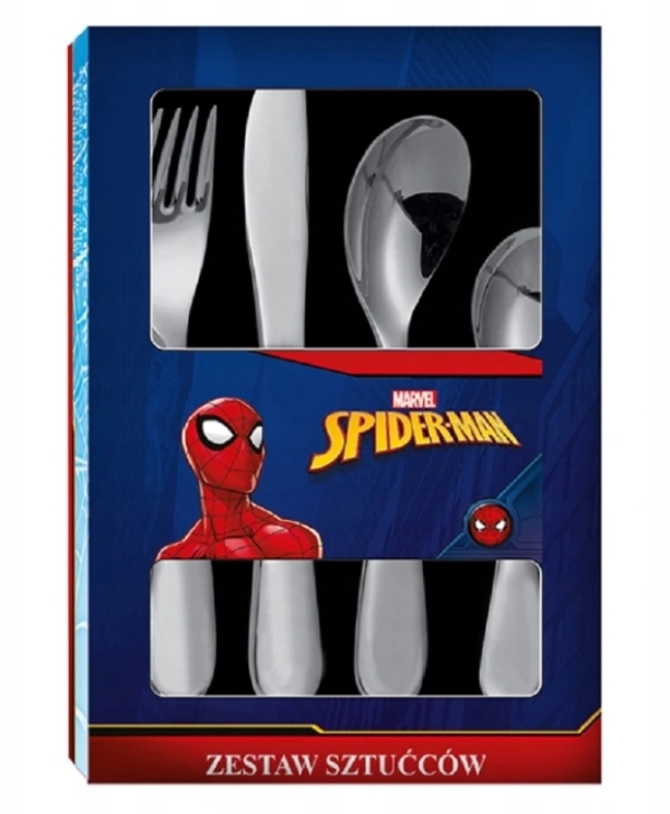 Набор детских столовых приборов Спайдермен Dajar DISNEY SPIDERMAN, 4 шт, серебристые
Набор детских столовых приборов Спайдермен Dajar DISNEY SPIDERMAN, 4 шт, серебристые