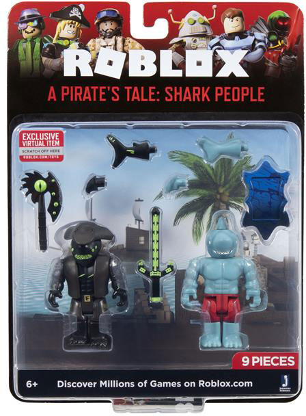 Игровая коллекционная фигурка Jazwares Roblox Game Packs A Pirate's Tale: Shark People W7 (ROB0305)
Игровая коллекционная фигурка Jazwares Roblox Game Packs A Pirate's Tale: Shark People W7 (ROB0305)