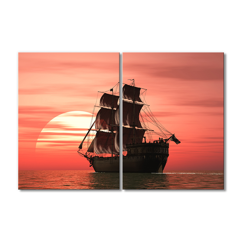 Модульная картина Artel «Красный закат и корабль с парусами» 2 модуля 80x120 см
Модульная картина Artel «Красный закат и корабль с парусами» 2 модуля 80x120 см