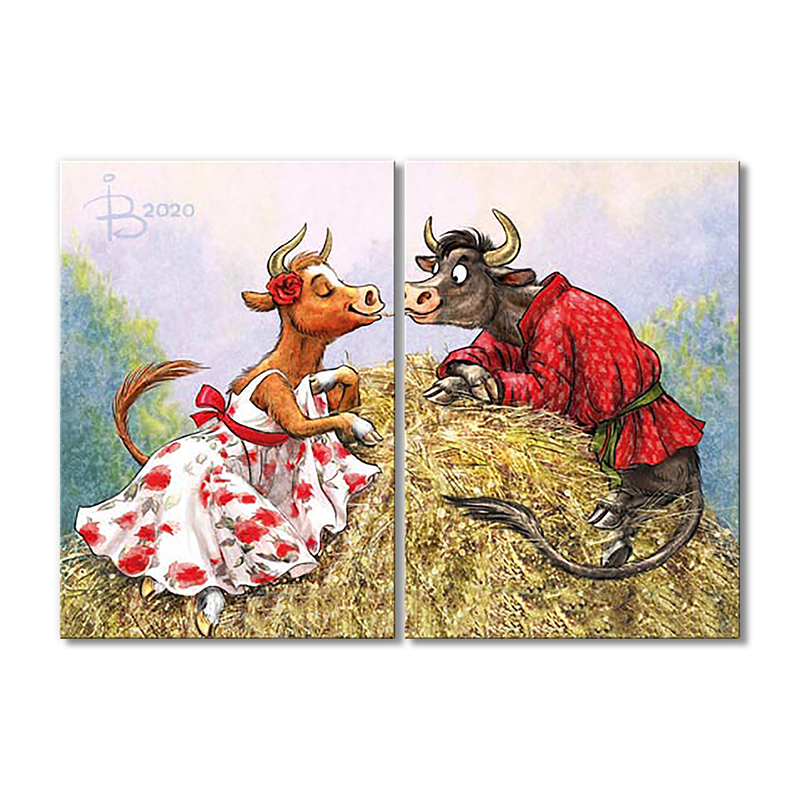 Модульная картина Artel «Любовь на сеновале» 2 модуля 120x180 см
Модульная картина Artel «Любовь на сеновале» 2 модуля 120x180 см