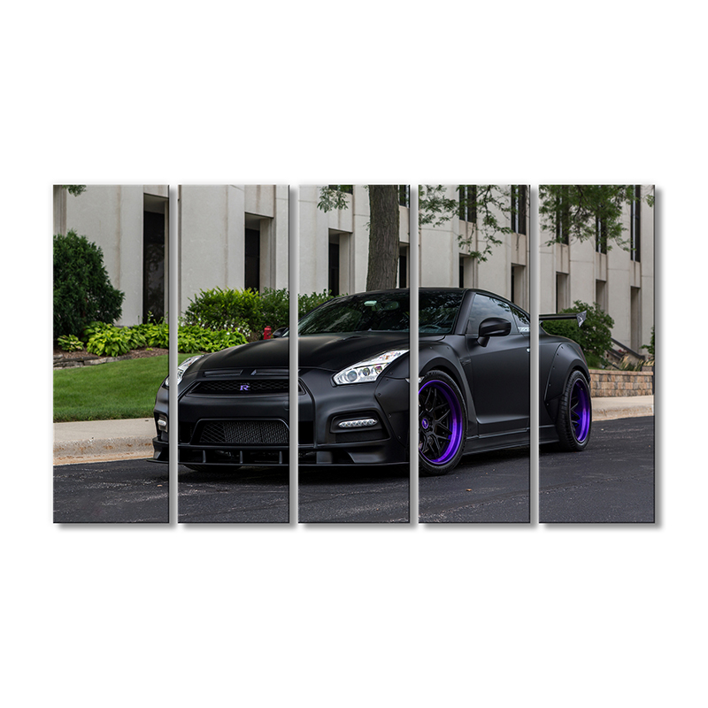 Модульная картина Artel «Ниссан GTR матовый черный автомобиль» 5 модулей 120x180 см
Модульная картина Artel «Ниссан GTR матовый черный автомобиль» 5 модулей 120x180 см