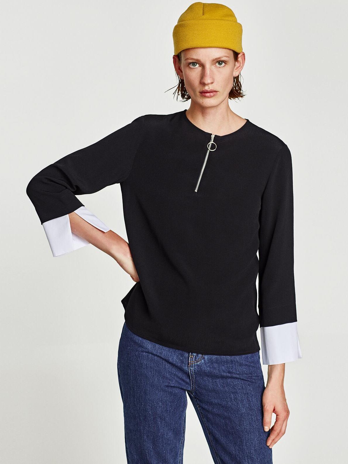 Блузка Zara XAZ135388WRGI Черная с белым, Блузка Zara XAZ135388WRGI XS Черная с белым
Блузка Zara XAZ135388WRGI Черная с белым, Блузка Zara XAZ135388WRGI XS Черная с белым
