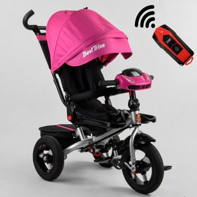 Велосипед 3х колёсный Best Trike розовый фара с USB поворотное сиденье складной руль пульт YLT 6088 F 330 58
Велосипед 3х колёсный Best Trike розовый фара с USB поворотное сиденье складной руль пульт YLT 6088 F 330 58